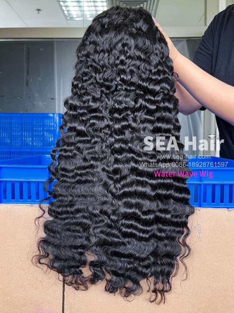 SEA Hair Water Wave 2x6/4x4/5x5/6x6/13x4/13x6/360 HD And Transparent Wig