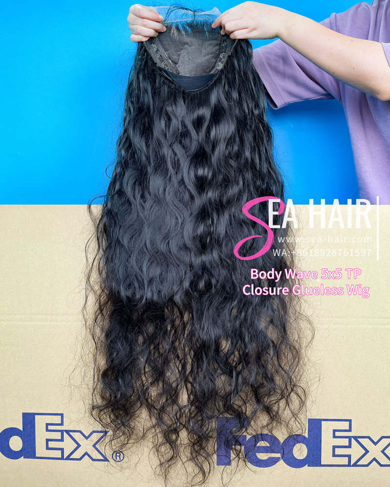 SEA Hair Body Wave 2x6/4x4/5x5/6x6/13x4/13x6/360 HD And Transparent Wig