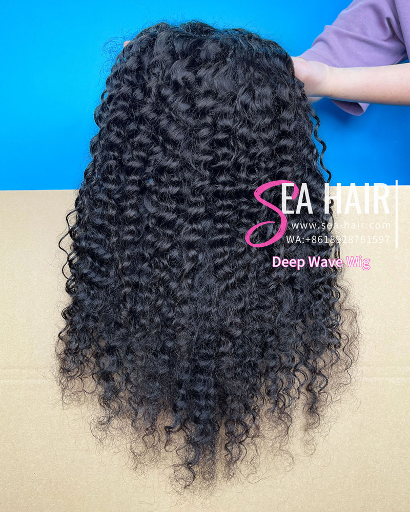 SEA Hair Deep Wave 2x6/4x4/5x5/6x6/13x4/13x6/360 HD And Transparent Wig