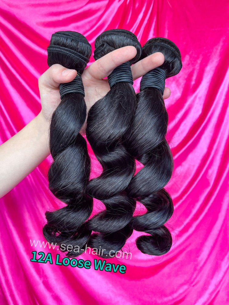 Southeast Asia 12A Virgin hair 5-30 Bundles Deal