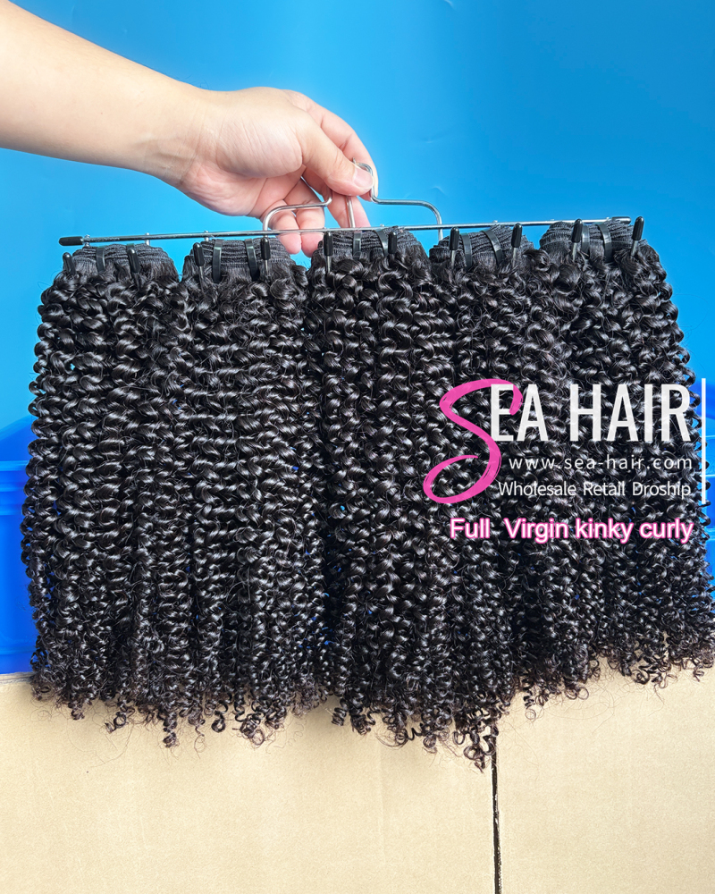SEA Hair Full Virgin Deep Wave hair 1/ 3/ 4 bundles
