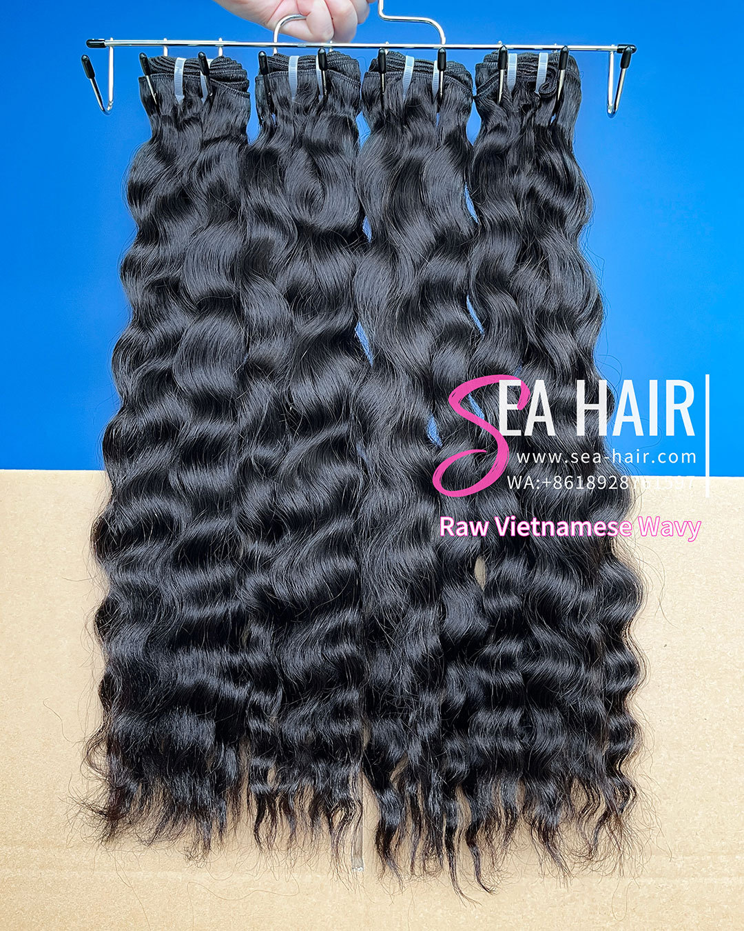 Raw Southeast Asia Hair Vietnamese Wavy 1/3/4 Bundles Deal Sea Hair