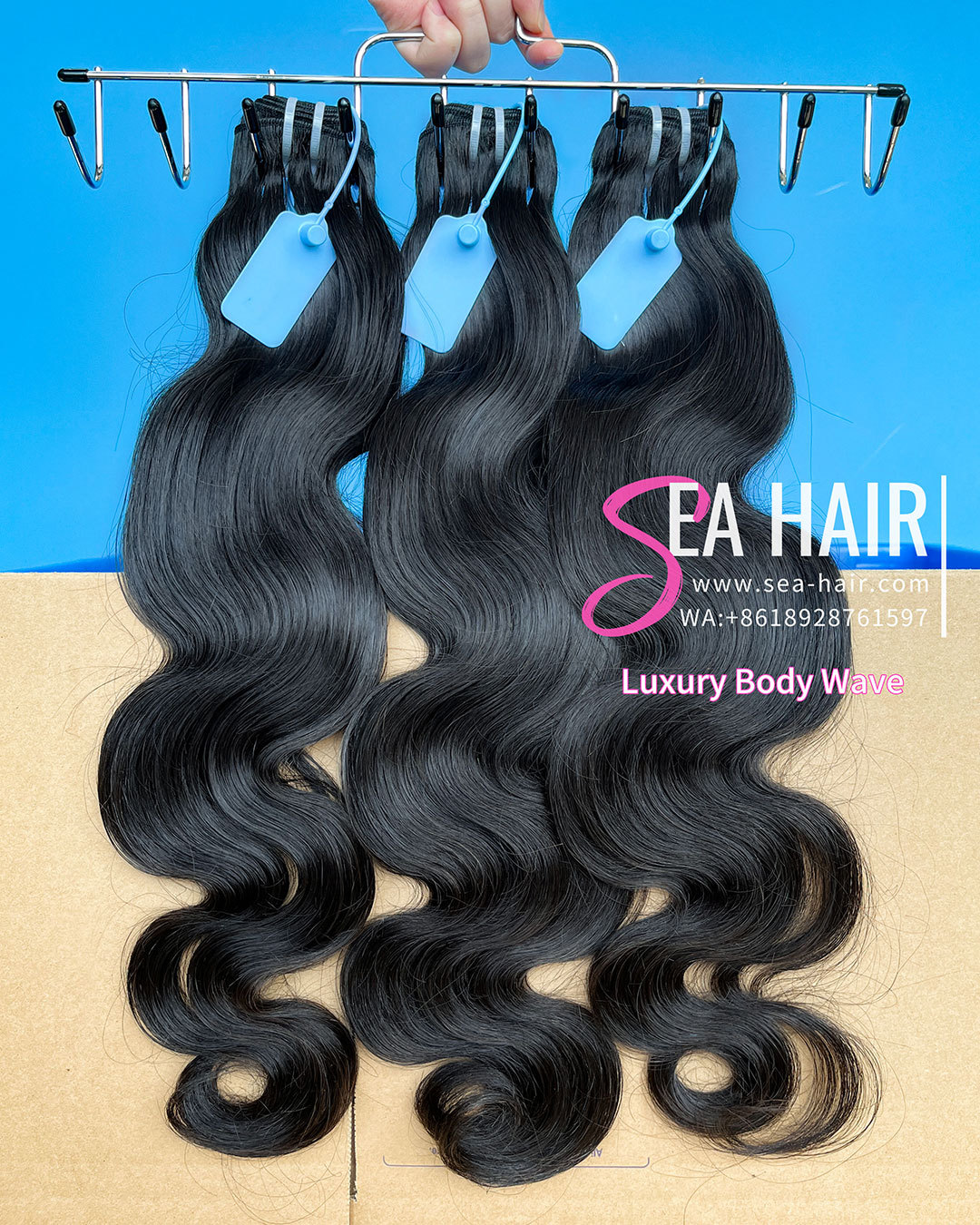 SEA Hair Luxury Body Wave Hair 1/3/4 Bundles Deal