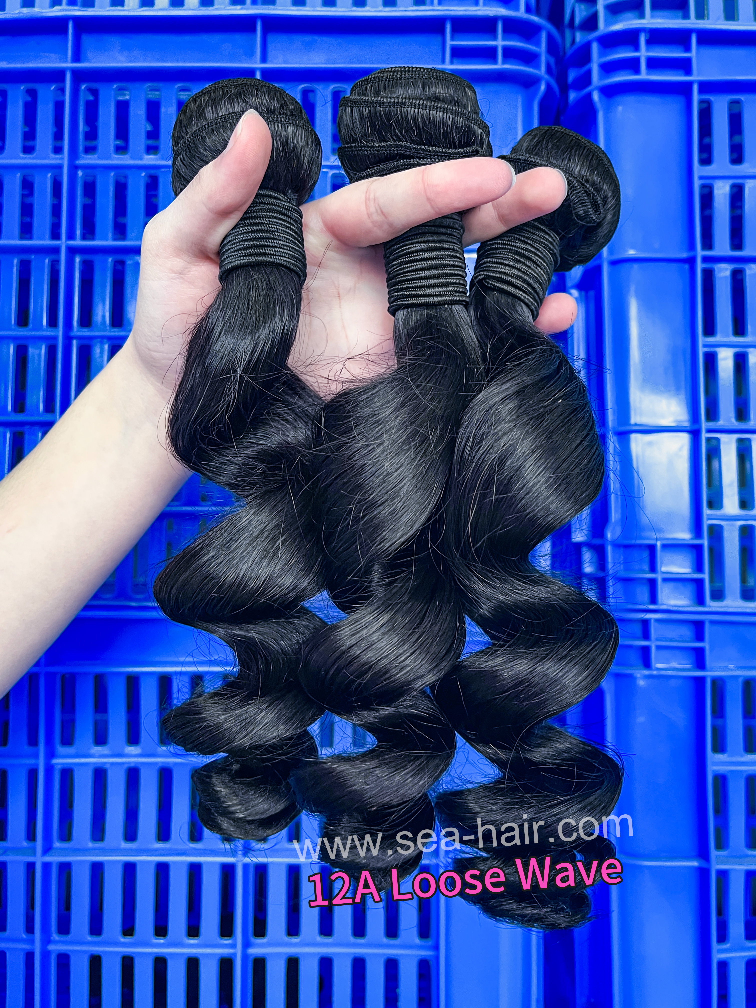 SEA Hair Loose Wave 12a Mink Hair 1/3/4 Bundles Deal