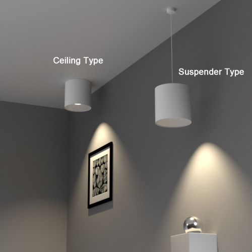 Wide-angle High Lumens LED Downlights