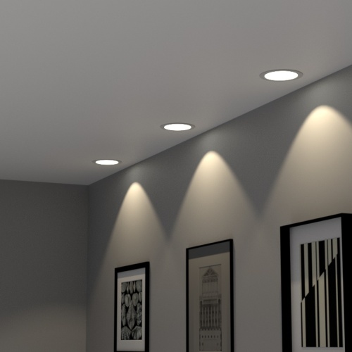 Indoor Commercial Anti-glare LED Down Light