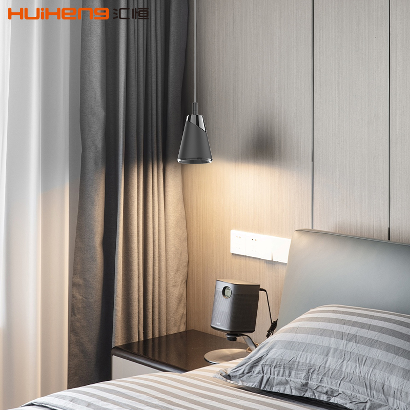 Modern Pendant Light for Restaurant - Waterproof Black Tube, Customized Nordic Chandelier Set, LED Hanging Lamp for Kitchen