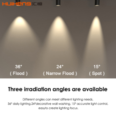 Commercial Track Rail Lighting System 20w 30w Focus Spot Light Dimmable Adjustable Indoor Aluminum Ceiling Cob Led Track Light