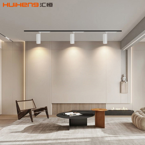 Commercial Track Rail Lighting System 20w 30w Focus Spot Light Dimmable Adjustable Indoor Aluminum Ceiling Cob Led Track Light