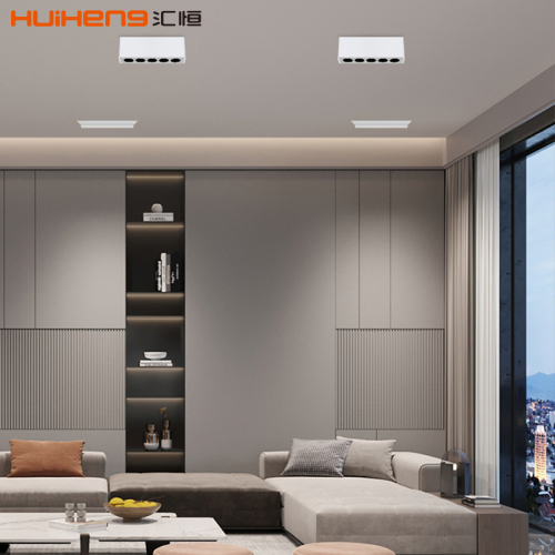 10W 20W Alu Double Head LED Grille Downlight Lamp for Project