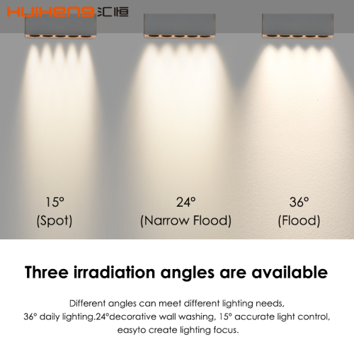 10W 20W Alu Double Head LED Grille Downlight Lamp for Project