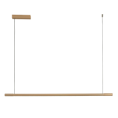 Minimalist Linear Hanging up and Down Light Design LED Ceiling Pendant Light Black White Lamp for Modern Living Room Kitchen