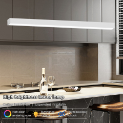 LED ceiling hanging dual-purpose line chandelier high-quality aluminum home commercial lighting solution customization