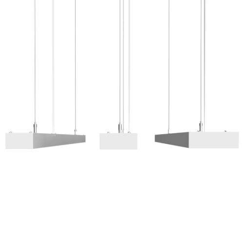 Aluminum PC Customized High Quality Modern Ceiling Lighting System 120cm Surface Mounted Hanging Led Linear Pendant Light
