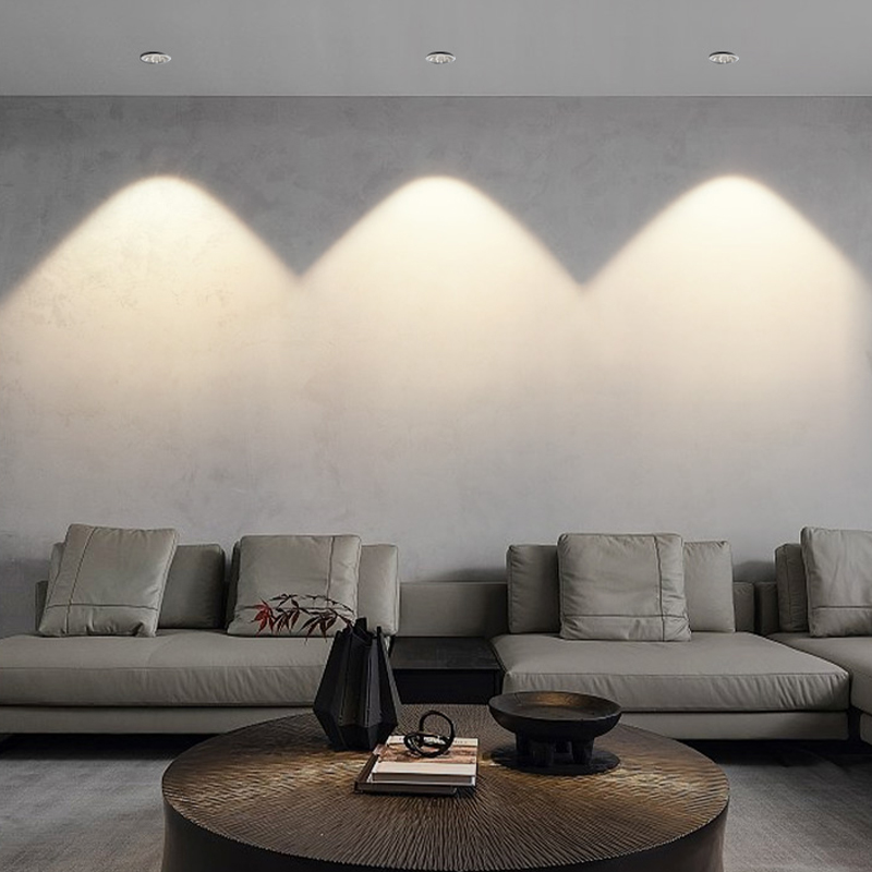 Modern Recessed COB LED Downlight for Hotel and Commercial Projects – Compact Spotlight Ceiling Fixture for Luxury Indoor Lighting