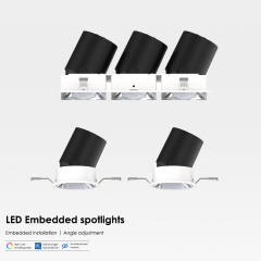 Modern Recessed COB LED Downlight for Hotel and Commercial Projects – Compact Spotlight Ceiling Fixture for Luxury Indoor Lighting