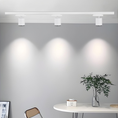 30W 40W COB LED track light shop spotlight retail spotlight linear magnetic commercial lighting for supermarket