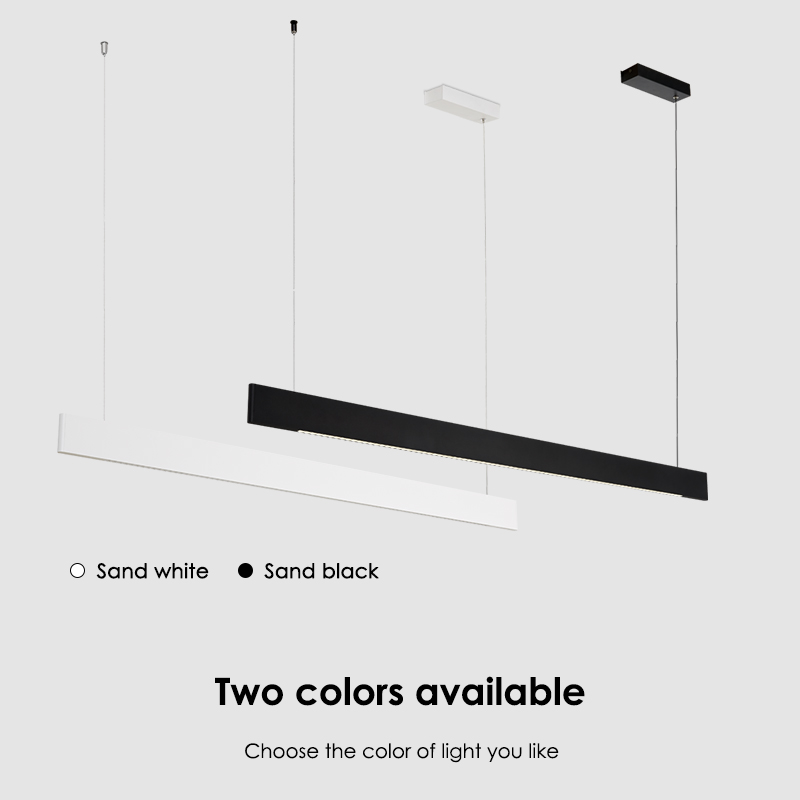 LED minimalist design pendant light modern and simple high-quality aluminum for bedroom and living room