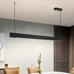 LED minimalist design pendant light modern and simple high-quality aluminum for bedroom and living room