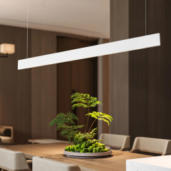 LED minimalist design pendant light modern and simple high-quality aluminum for bedroom and living room