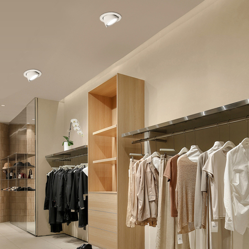 15W/30W COB Recessed Spotlights Adjustable Beam Commercial Lighting Downlights 150lm High Efficiency Anti-Glare Spotlights for Shop