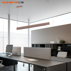 Up and Down LED Linear Pendant Light 36W CRI90 Aluminium Suspension Light 1200mm 3000K‑4000K Dimmable Modern Office Dining Room Hanging Lamp