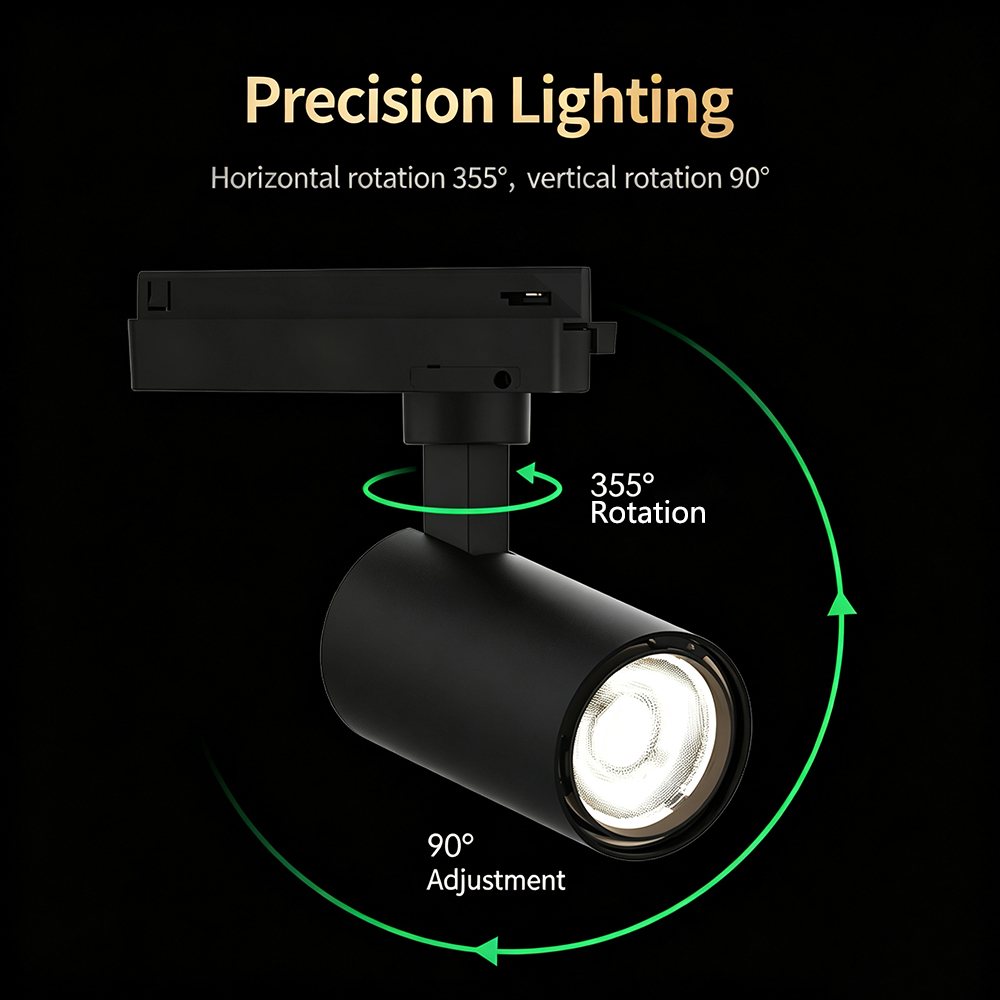 LED Track Light Slide Track Spotlight Guide Light Spotlight COB Spotlight