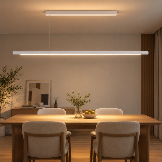 Precision Meets Intelligence: HUIHENG LE011 Lens-Type Suspended Linear Light