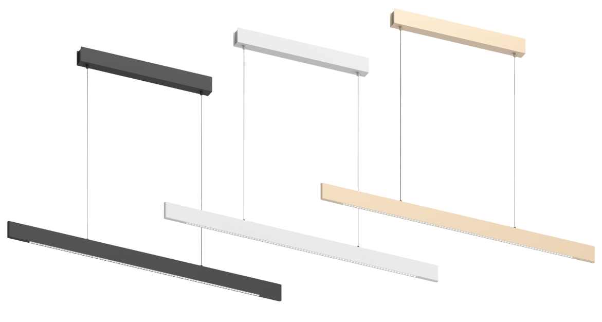 Redefine Spatial Texture with Lens Lighting : Huiheng H-LE009-12-A Suspended Linear Light