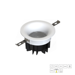 HuiHeng Fixed LED Recessed Downlight 5W–15W for Retail & Commercial Lighting