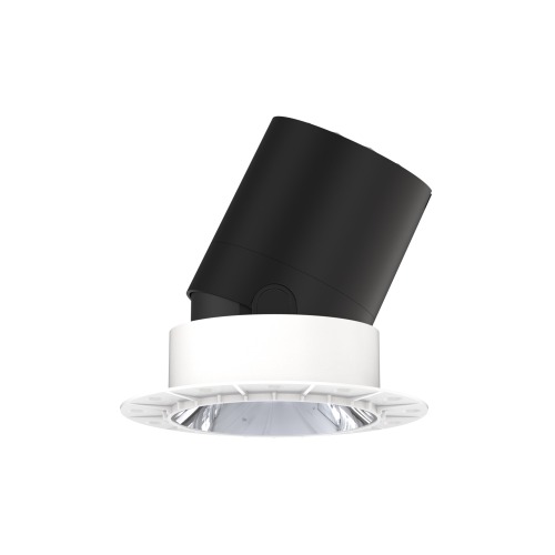 Huiheng Lighting H-LA078 Adjustable Recessed LED Downlight – 355° Rotation &amp; High-Performance Aluminum Housing