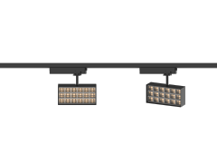 H-LD073-2 Anti-Glare LED Track Flood Light 25W 150lm/W | CRI≥90 Commercial Grille Spotlight