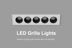 LED Recessed Multi Head Grille Light 8W 16W Adjustable CCT Aluminium Downlight