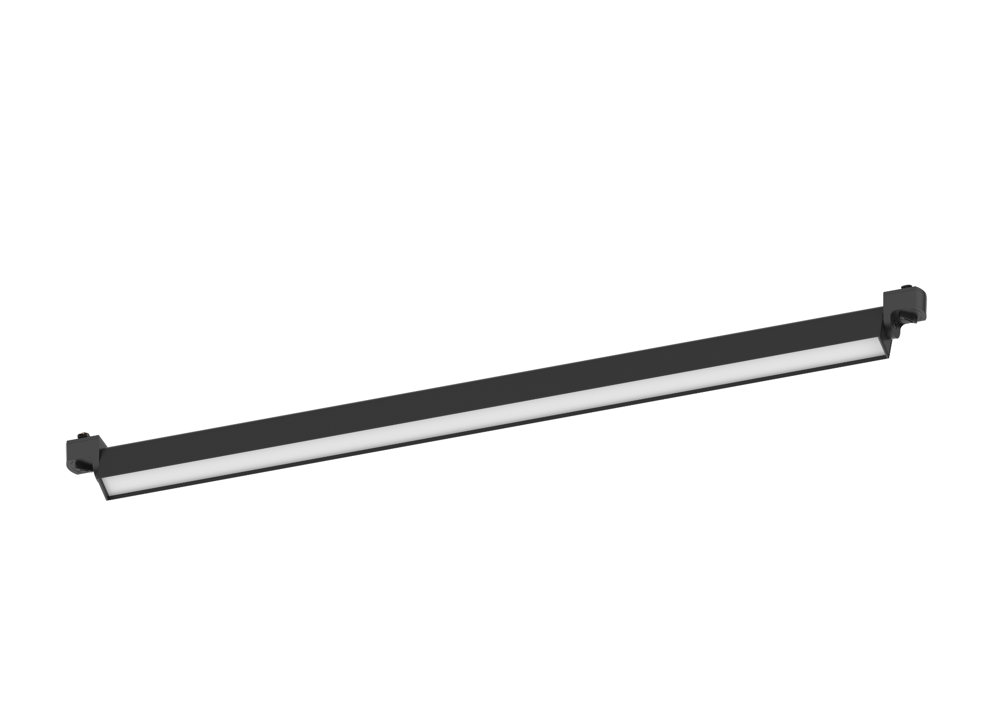 H-LD075 Adjustable LED Linear Track Light 150lm/W | CRI≥90 Commercial Flood Spotlight 25W-45W