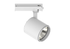 Commercial LED Track Light Spotlight | High Efficacy 140lm/W, CRI≥90, 4-Wire Integrated Driver Box (10W-45W)