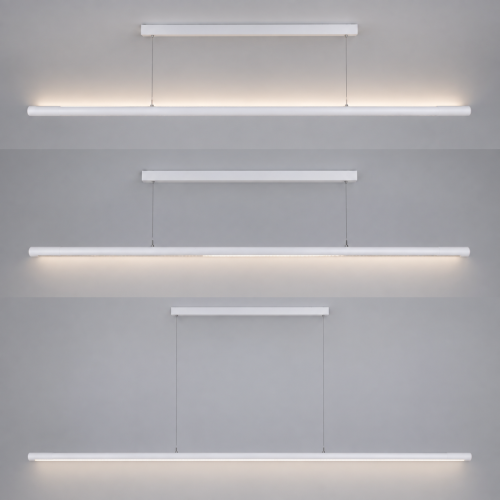 HUIHENG H-LE011S-12-A 36W LED Linear Pendant Light with Up and Down Lighting for Commercial Spaces