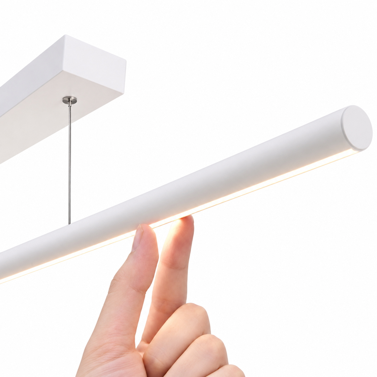 HUIHENG H-LE011S-12-A LED Linear Pendant Light, 36W Up & Down Lighting for Offices and Meeting Rooms