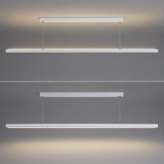 HUIHENG H-LE011S-12-A 36W LED Linear Pendant Light with Up and Down Lighting for Commercial Spaces