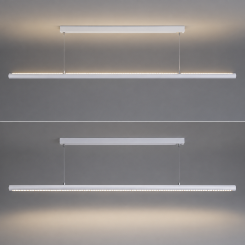 HUIHENG H-LE011S-12-A 36W LED Linear Pendant Light with Up and Down Lighting for Commercial Spaces