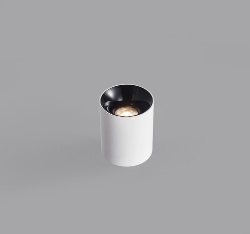 H-LB060S Fixed Surface Mounted LED Downlight | High-CRI ≥95 Ceiling Spotlight 7W-12W