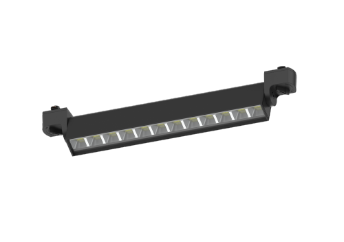 H-LD076 Adjustable Anti-Glare Linear Track Light 150lm/W | CRI≥90 Commercial Grille Spotlight