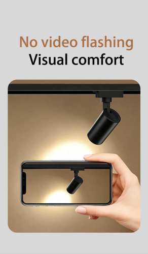 LED Track Light H-LD059 12W 15W 20W 24W 30W 35W CRI90 15/24/36 Degree 2/3/4 Wires Sand Black Aluminium Commercial Track Light