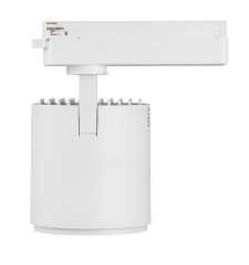 H‑LD069 Series LED Track Light 10W‑45W Aluminum 140lm/W CRI≥90 24°36°60° Sand White Sand Black 4 Wires Integrated Track Box Commercial Spotlight