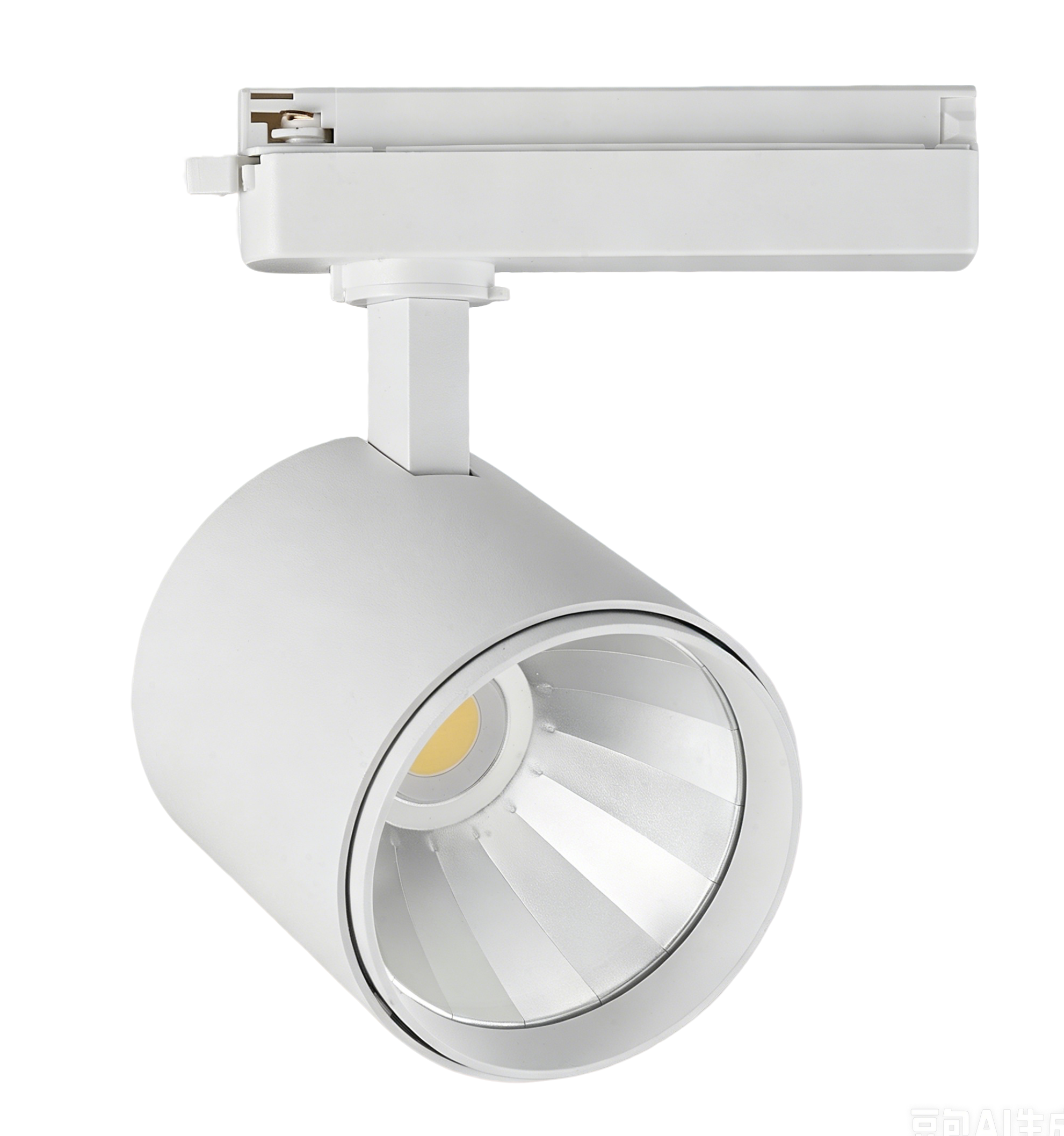 H‑LD069 Series LED Track Light 10W‑45W Aluminum 140lm/W CRI≥90 24°36°60° Sand White Sand Black 4 Wires Integrated Track Box Commercial Spotlight