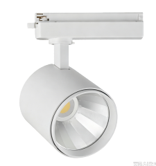 H‑LD069 Series LED Track Light 10W‑45W Aluminum 140lm/W CRI≥90 24°36°60° Sand White Sand Black 4 Wires Integrated Track Box Commercial Spotlight