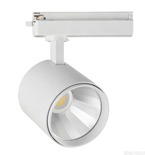 H‑LD069 Series LED Track Light 10W‑45W Aluminum 140lm/W CRI≥90 24°36°60° Sand White Sand Black 4 Wires Integrated Track Box Commercial Spotlight