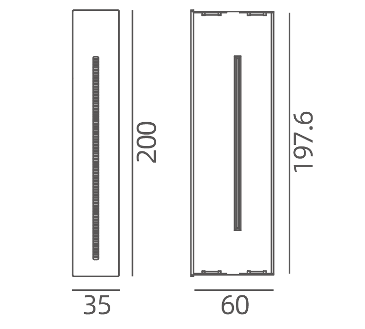 H-LG001L Series Recessed LED Step Light 1W 2700K | Architectural Footlight