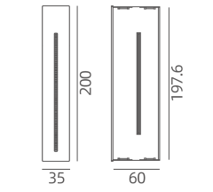 H-LG001L Series Recessed LED Step Light 1W 2700K | Architectural Footlight