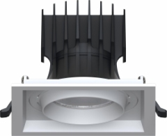 H-LC109 Square Recessed LED Downlight 15W-35W | Adjustable Architectural Spotlight