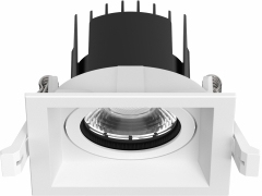 HUIHENG H-LC092S-1 Adjustable LED Recessed Spotlight, 9W/12W, 24°/36° Beam Angle for Hotels, Retail &amp; Commercial Lighting